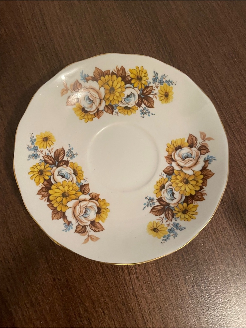 Vintage Royal Vale Bone China Saucer
